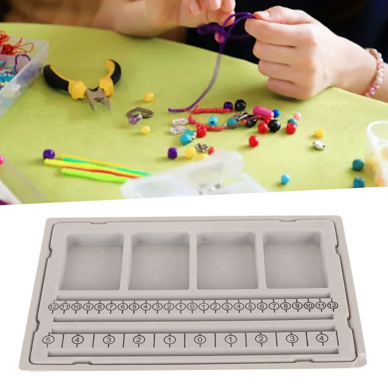 Bead Design Mat Flocked Bracelet Beading Board for DIY Bracelet