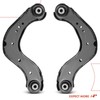 A-Premium 2 x Rear Upper Control Arm with Bushing, Compatible
