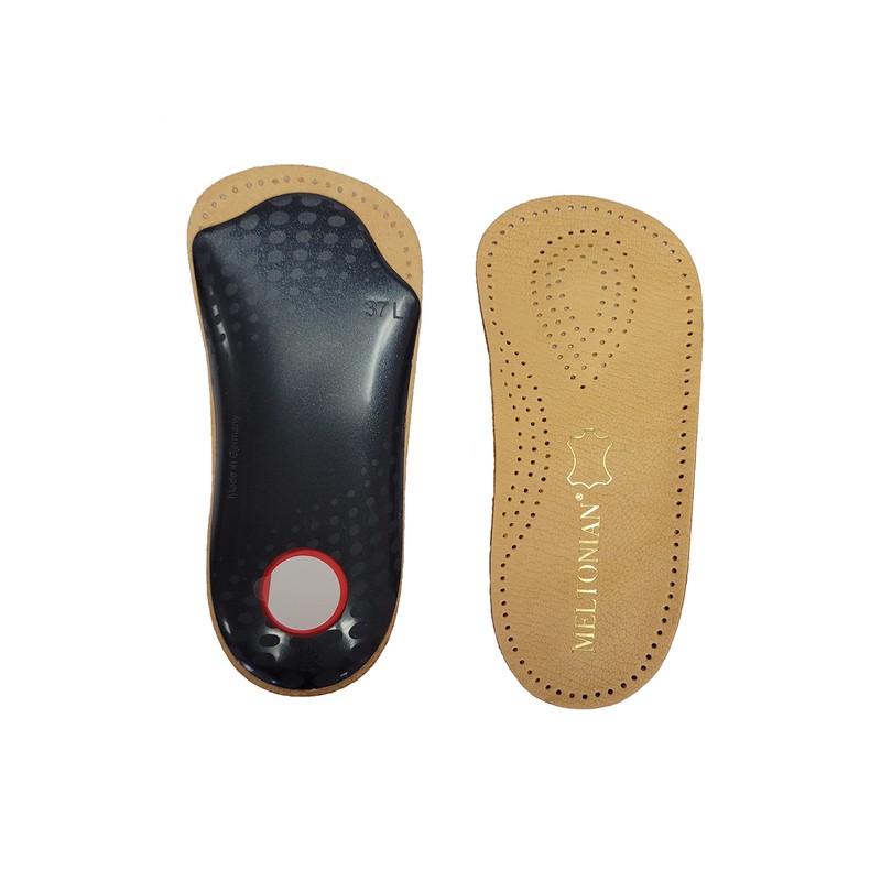 Meltonian Elastik - Soporte de arco de piel 3/4, talla