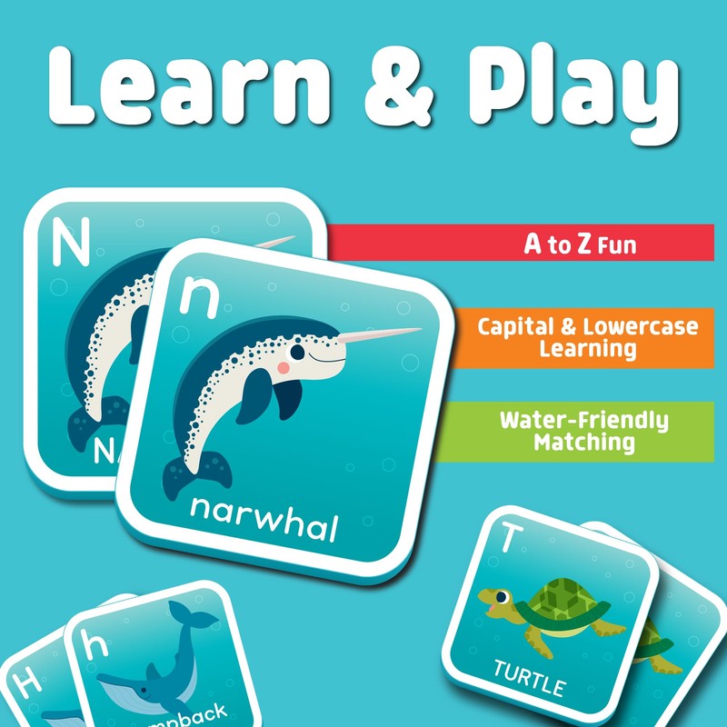 Chuckle & Roar - Bath Matching - Water Safe Fun