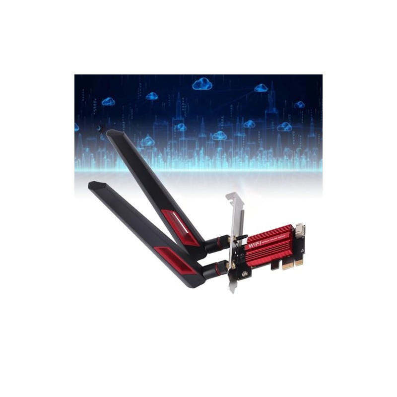 Bewinner Tarjeta WiFi 7260AC Pro PCIE de Alta Velocidad, Adaptador