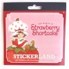 Sandylion Strawberry Shortcake Retro Wildbrain Sticker Book Pad VTG Style