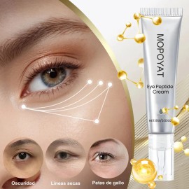 Crema Ojos Mopoyat Ácido Hialurónico Hidrata Contorno Reduce Ojeras 2pcs