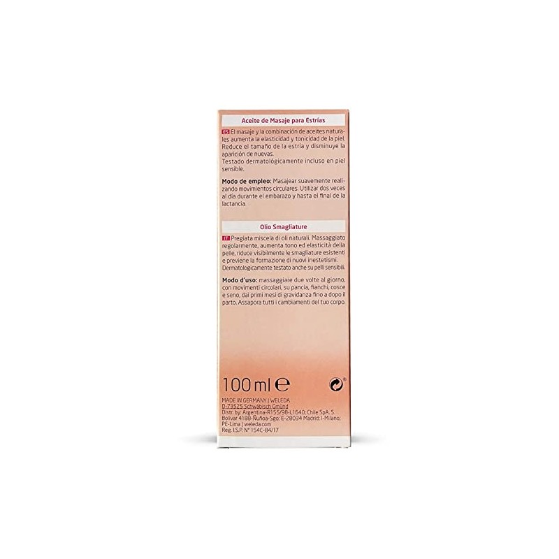 Weleda: Pregnancy Body Oil for Stretch Marks, 3.4 oz