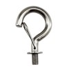 jinrowphee Stainless Steel Rigging Spring Hooks Connector Hooks Screw Hooks