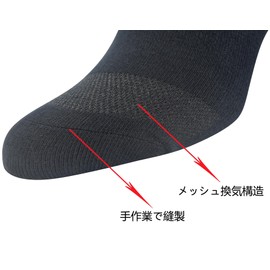 Yomandamor Men's Socks, No Slip Off Ankle Socks, Deodorizing, Antibacterial, 5 Pairs