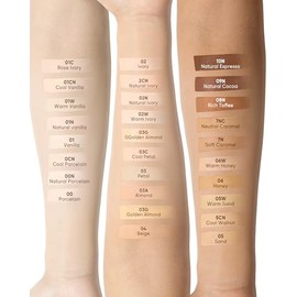 SKINTIFIC Base Cushion Velvet Matte, Polvo Ultra Cover Azul, control de grasa por 12 horas, ligera, de larga duración, resistente al agua, maquillaje 