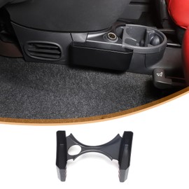 PIUGILH Car Insert Storage Box Suitable for Fiat 500 2007-2015, Black Centre Console Storage Box for Fiat 500 Accessories, Centre Console Storage Box