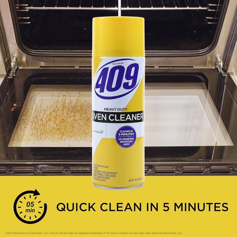 409 Heavy Duty Spray-On Oven Cleaner | Cuts Through Grease