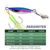 Jig Lure 20g 30g 40g 60g 3D Fast Sinking Luminous