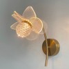 Flower Wall Sconce, LED Elegant Wall Light, Dimmable Wall Mount