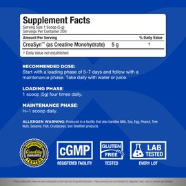 ALLMAX Essentials CREATINE - 1000 g Powder - Improves Performance & Training Intensity - Vegan & Gluten Free - 200 Servings