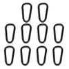 Loopunk 10 Pack Carabiner Hooks, Mini Carabiner for Camping, Hiking,