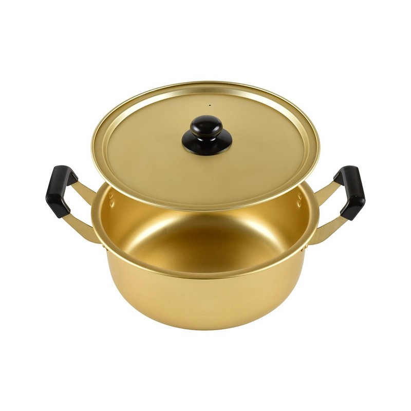 Toyomian RA-9702 Double-Handed Pot, Aluminum Pot, 10.2 inches (26 cm),