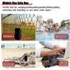Large Security Lock Box,Outdoor Waterproof Shockproof 4-Digit Combination Key Safe