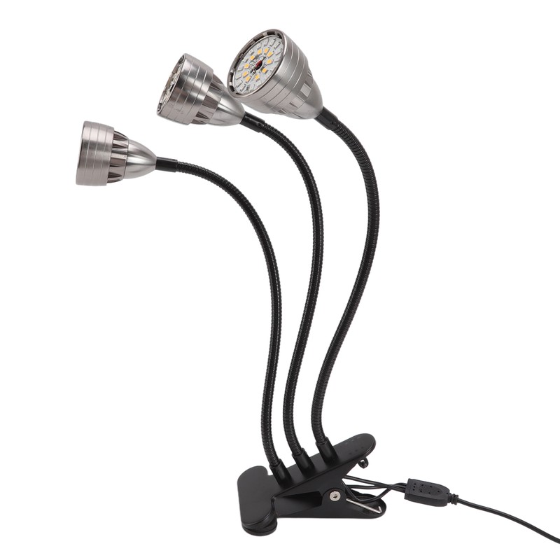 Indoor Plants Light Full Spectrum LED Plant Grow Light Clip