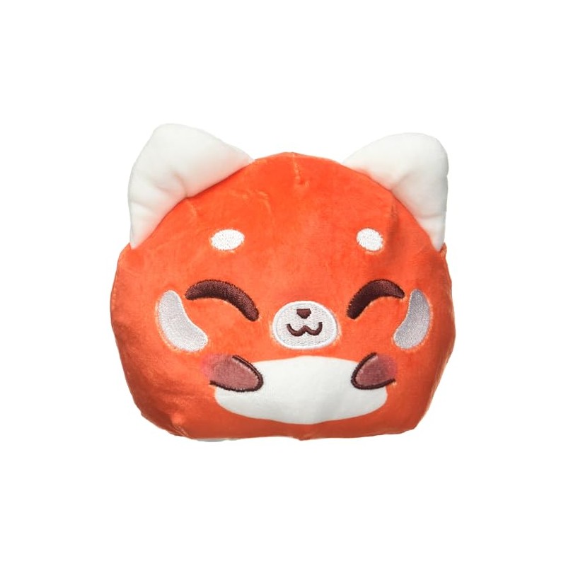 TeeTurtle Panda & Red Panda Reversible Plushie 4"