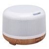 300ml Wood Grain Humidifier Aromatherapy Diffuser Humidifier with 7 LED
