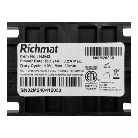 Richmat Adjustable Bed Richmat Massage Motor Model HJM2 Replacement for Head