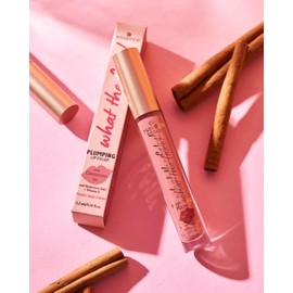 essence | What the Fake! Plumping Lip Filler | Volumizing Lip Gloss Made With Hyaluronic Acid and Vitamin E | Vegan & Cruelty Free, Gluten Free | Free From Fragrance & Parabens (02 | Oh My Nude!)