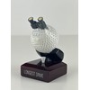 SilverTrophy: Longest Drive Golf Ball Award, Funny Trophy, 3D Smiling