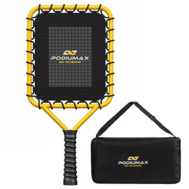 PodiuMax Baseball Racket for Fly Balls, 19 oz Balanced Weighted Fungo Racket, with Ergonomic Non-Slip Grip, Baseball Paddle for Parents and Coaches, Training Grounders & Pop Flies