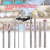 34pcs Mini Electric Rotary Tool Kit Accessories for Grinding and