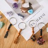 Diy Keychain Unfinished Macrame String Lanyard Stone Crystal Holder Cord