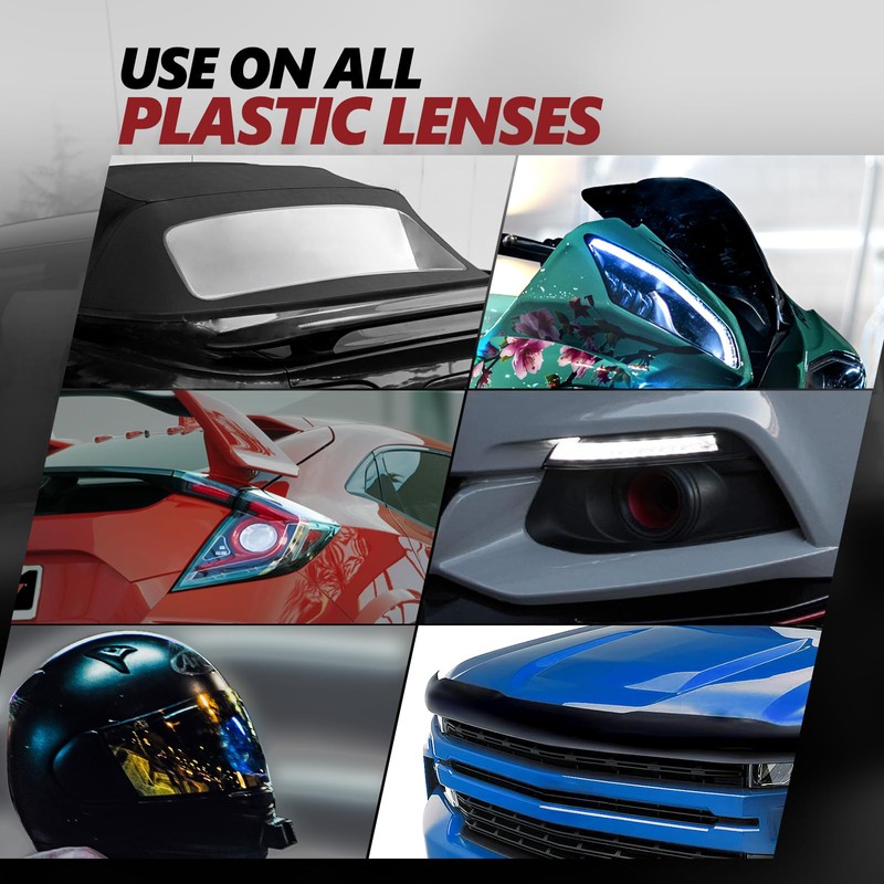 OPT7 Headlight Restoration Kit with Exclusive Ceramic Nu Coating -