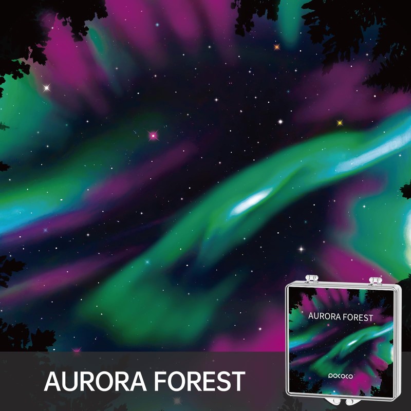 POCOCO Aurora and Deep Sea Series Discs, 5K Resolution, Realistic