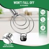 Agttete Danish Dough Whisk Stainless Steel Bread Whisk with Dough
