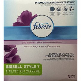 Febreze Vacuum Bags, 3 Bags, 2-Pack (6 Total Bags)