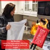 Emergency Fire Blankets for Home, Fiberglass Fire Resistant 1m x