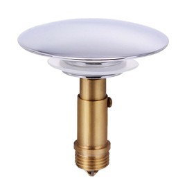 Cabilock Universal Bath Drain Stopper Spring Core Bathtub Drain Cover Pop Up Sink Plug Basin Drain Strainer Drain Protector for Tub,Installation and Clearing