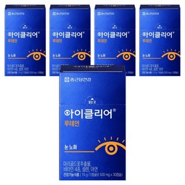 iClear Lutein 15g, 30 tablets, 5 units / 아이클리어 루테인 15g, 30정, 5개