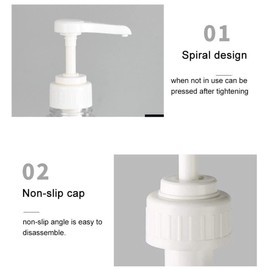 ZNZNANG 2 Pieces 1600 ml Honey Dispenser - Sauce Dispenser - Syrup Dispenser Jar - Suitable for Most Liquids at Home