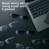 Gaoye 6 Pack Reading Glasses Men/Women, Eyeglasses, Blue Light Readers