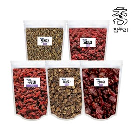 Chamduri Cornus officinalis Oh Ja-hwan Raw Material Set Oh Ja-hwan Oh Ja-cha Tea / 참두리 산수유 오자환 원물세트 오자환 오자차