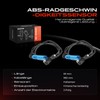 2 x ABS sensor wheel speed front for 3 /