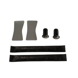 SILCA Cuscino Road Bike Handlebar Tape | Super Sticky Extra Thick Handlebar Tape | 2.5mm and 3.75mm Thick | Kit with Extra Thin Butterfly Clamp Cover and Alloy End Plug, Grey