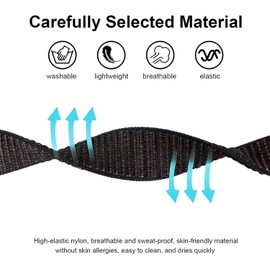 22mm Wristband Compatible with Airtag, Adjustable Airtag Bracelet, Soft Airtag Watch Strap for Kids, Teens, Elders 2 Packs