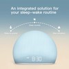 HOUSBAY Sunrise Alarm Clock, White Noise Sound Machine, Cozy Light,