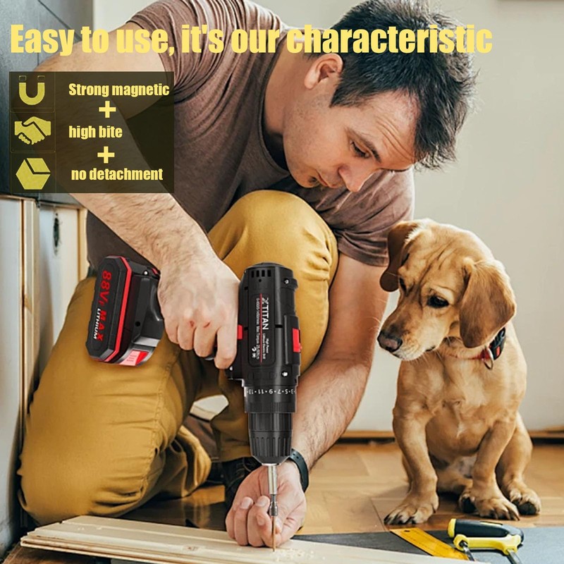 YXQ 5/16 Nut Driver Magnetic Power 8mm Socket Adapter Drill