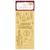 Stamperia DFLRGT06 Stickers, Golden, 10 cm x 21 cm