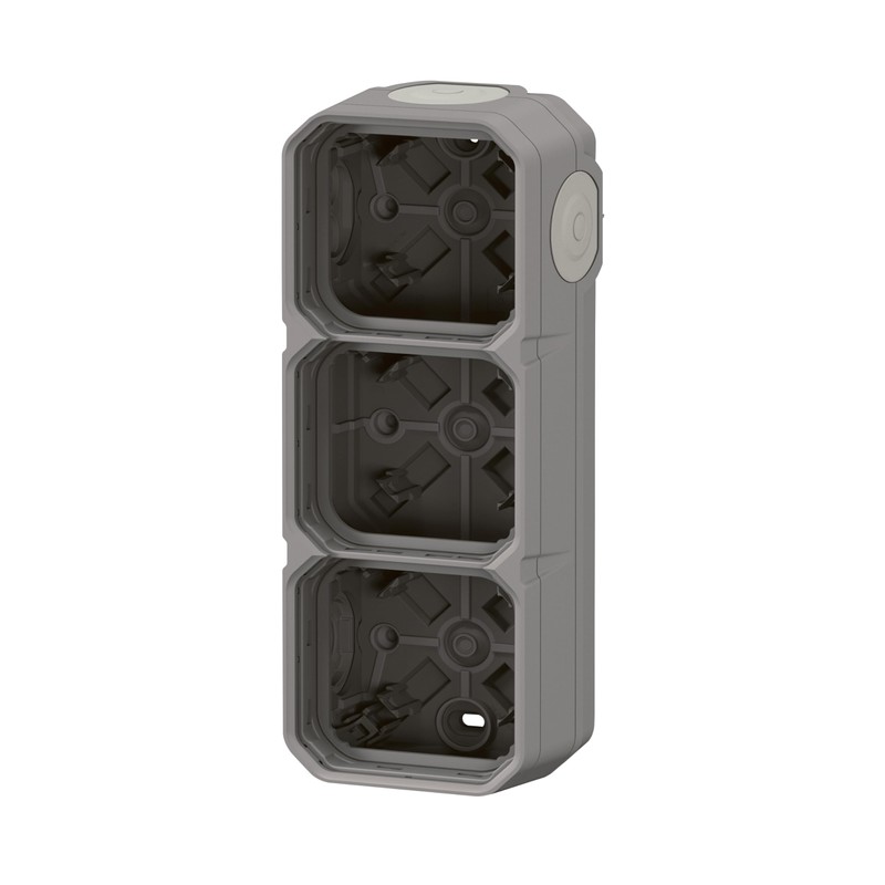LEGRAND, Plexo 069680L Wet Room Surface-Mounted Box 3-Way Surface-Mounted Housing