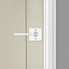 Kwikset Lisbon Entry Door Handle with Lock and Key, Secure