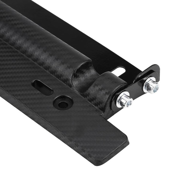 Adjustable License Plate Frame,Universal Adjustable Carbon Fiber Car License Plate