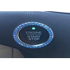 Bling Car Decor Crystal Rhinestone Car Bling Ring Emblem Sticker,