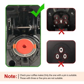 Reusable K Cups For Keurig keurig reusable coffee pods Compatible with 1.0 and 2.0 Keurig Single Cup Coffee Maker Stainless Steel K Cup,Non-BPA(4 pack)