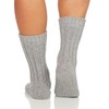 Cleostyle Collection Alpaca Men's Women's Extra Warm Winter Socks Natural